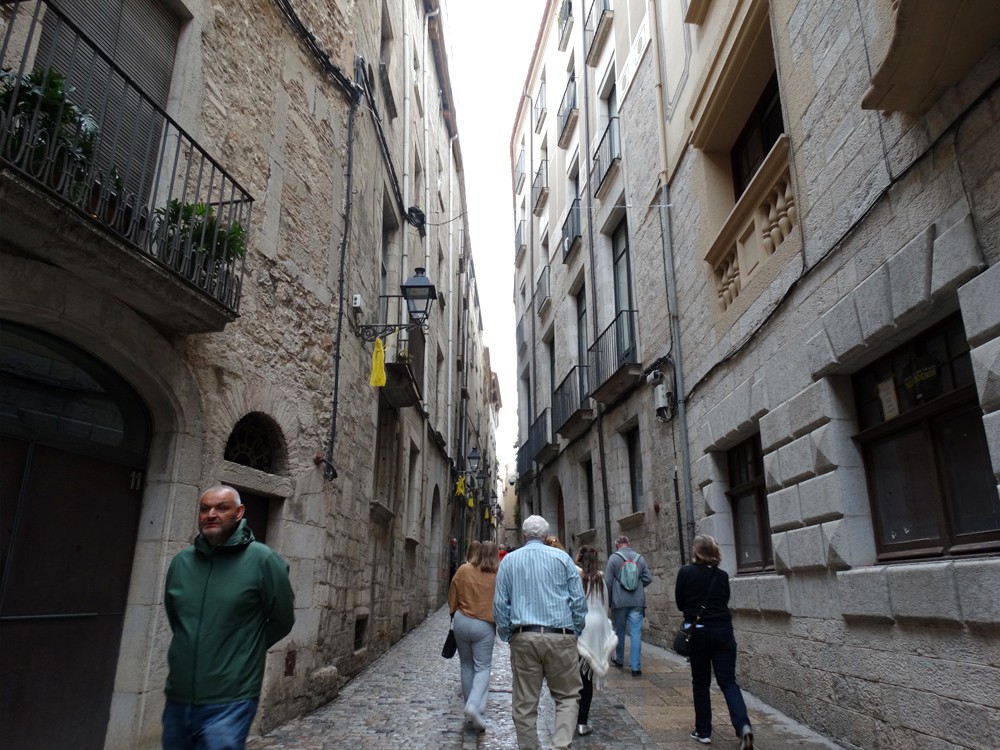 A corridor in Girona, Spain